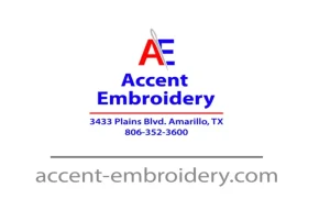 Contact Accent Embroidery today